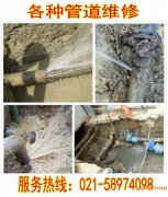 上海嘉定专业消防水自来水漏水检测查漏维修及各种管道破裂抢修