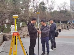 广安地形测绘培训班全站仪放线操作学习