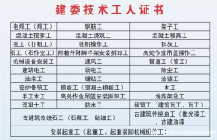 2021重庆石柱建筑电工油漆工资格证报名，施工员考前培训