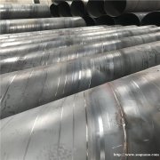 盐山水厂用国标螺旋钢管加工
