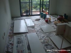 天河区专业地板家具门窗翻新刷漆改颜师傅