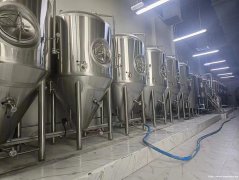 安徽大型精酿啤酒厂酿酒设备 生产2000吨大型啤酒设备的厂家