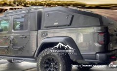 吉普角斗士Jeep皮卡车斜式运动款锰钢后箱高盖改装件